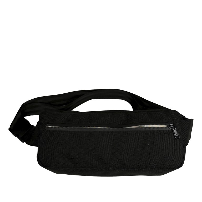 Gürteltasche Fred mit RFID-Schutz Schwarz, Farbe: schwarz, Marke: Freibeutler, EAN: 4260429393145, Abmessungen in cm: 32x12x7, Bild 2 von 6