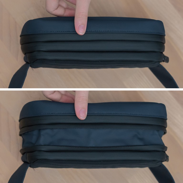 Gürteltasche Hip Bag Pro erweiterbar, Marke: Onemate, Abmessungen in cm: 20x13x7, Bild 8 von 10