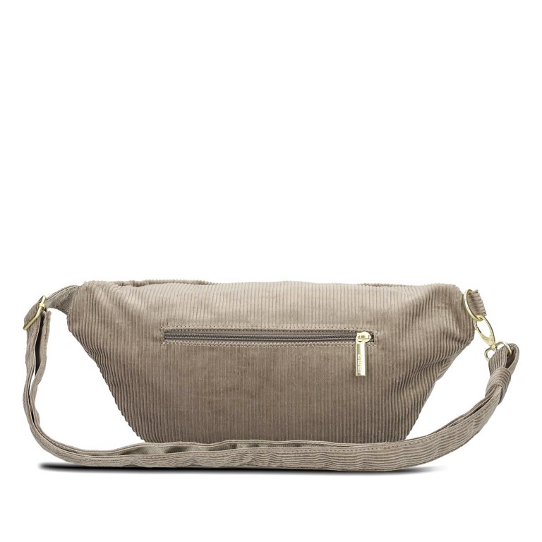 Umhängetasche Mademoiselle MH80 Cord, Farbe: grau, beige, Marke: Zwei, Abmessungen in cm: 40x17x9, Bild 5 von 5