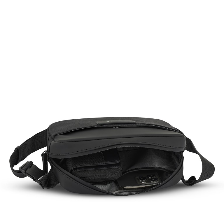 Gürteltasche Bergen Pro Crossbody, Farbe: schwarz, taupe/khaki, beige, Marke: Kapten & Son, Abmessungen in cm: 23x15x6, Bild 6 von 12