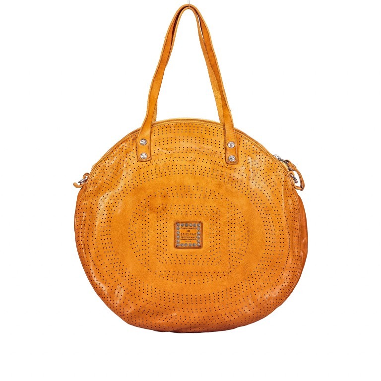 Handtasche Leder Giallo, Farbe: gelb, Marke: Campomaggi, EAN: 8054302575065, Bild 3 von 8