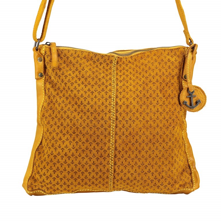Umhängetasche Lucky B3.9523 Oriental Mustard, Farbe: gelb, Marke: Harbour 2nd, EAN: 4046478043275, Abmessungen in cm: 31x31x4, Bild 1 von 6