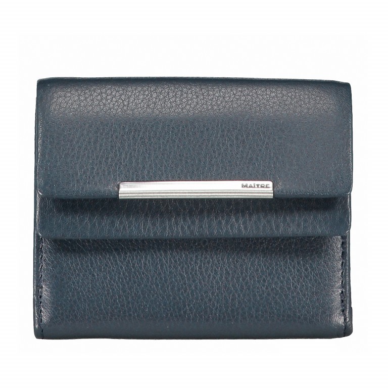 Geldbörse Belg Deda mit RFID-Schutz Blau, Farbe: blau/petrol, Marke: Maitre, EAN: 4053533758524, Abmessungen in cm: 10x8x1.5, Bild 1 von 3