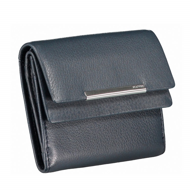 Geldbörse Belg Deda mit RFID-Schutz Blau, Farbe: blau/petrol, Marke: Maitre, EAN: 4053533758524, Abmessungen in cm: 10x8x1.5, Bild 2 von 3