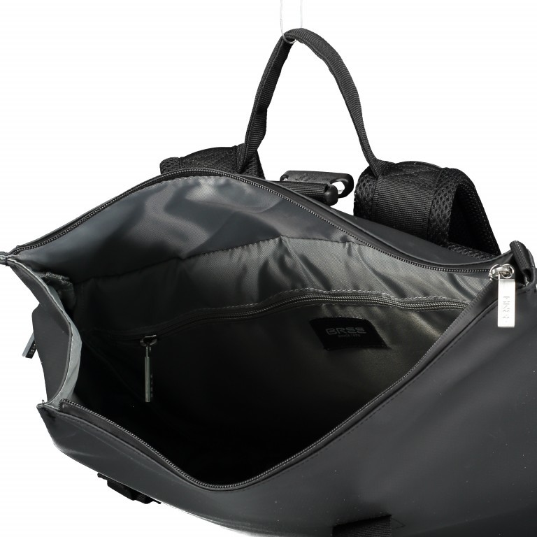 Rucksack punch 713 083-713 Black, Farbe: schwarz, Marke: Bree, EAN: 4038671010321, Abmessungen in cm: 34x42x15, Bild 8 von 9