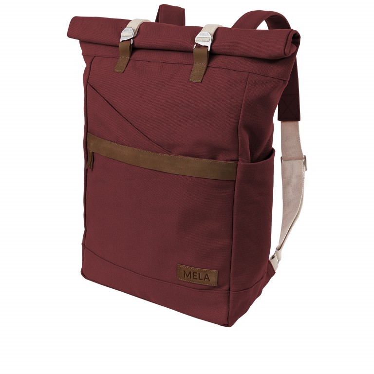 Rucksack Ansvar I Burgunderrot, Farbe: rot/weinrot, Marke: Melawear, EAN: 4251296206591, Bild 1 von 9