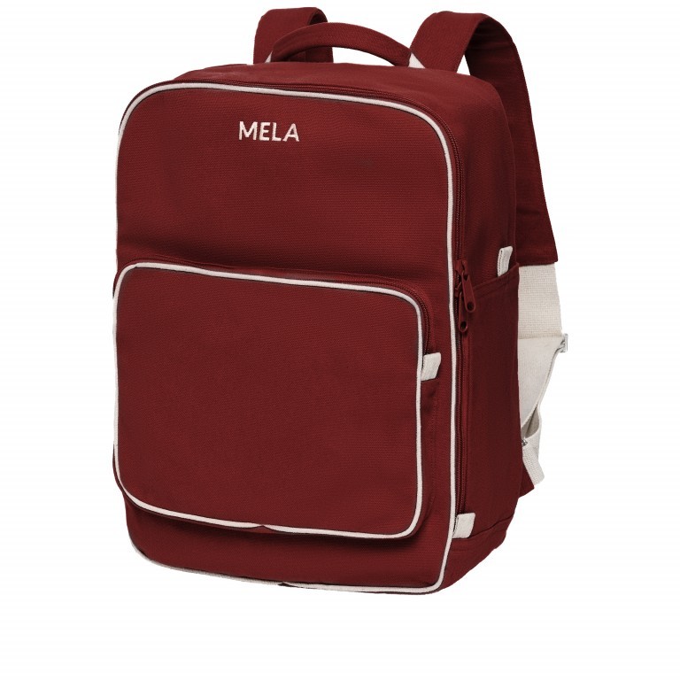 Rucksack Mela II Burgunderrot, Farbe: rot/weinrot, Marke: Melawear, EAN: 4251296206652, Bild 1 von 8