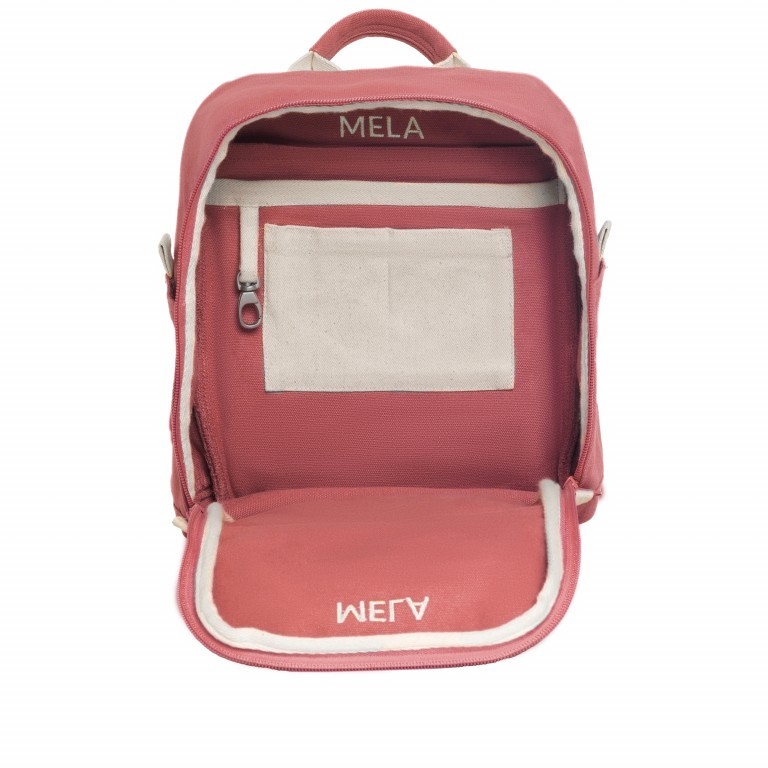 Rucksack Mela II Mini Altrosa, Farbe: rosa/pink, Marke: Melawear, EAN: 4251296206683, Abmessungen in cm: 21x30x12, Bild 7 von 8