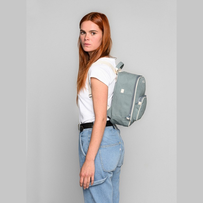 Rucksack Mela II Mini Grau, Farbe: grau, Marke: Melawear, EAN: 4251296206690, Abmessungen in cm: 21x30x12, Bild 5 von 8