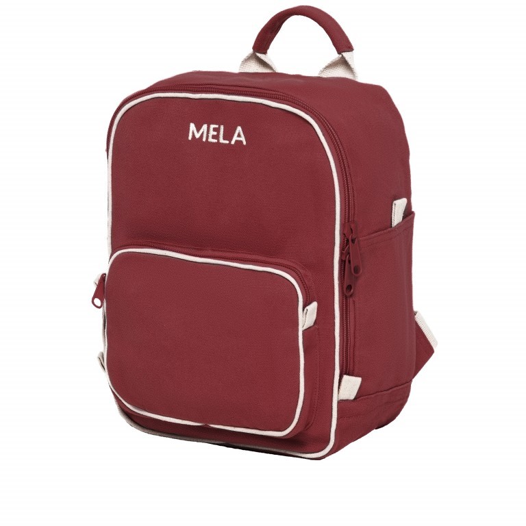 Rucksack Mela II Mini Burgunderrot, Farbe: rot/weinrot, Marke: Melawear, EAN: 4251296206713, Abmessungen in cm: 21x30x12, Bild 1 von 8