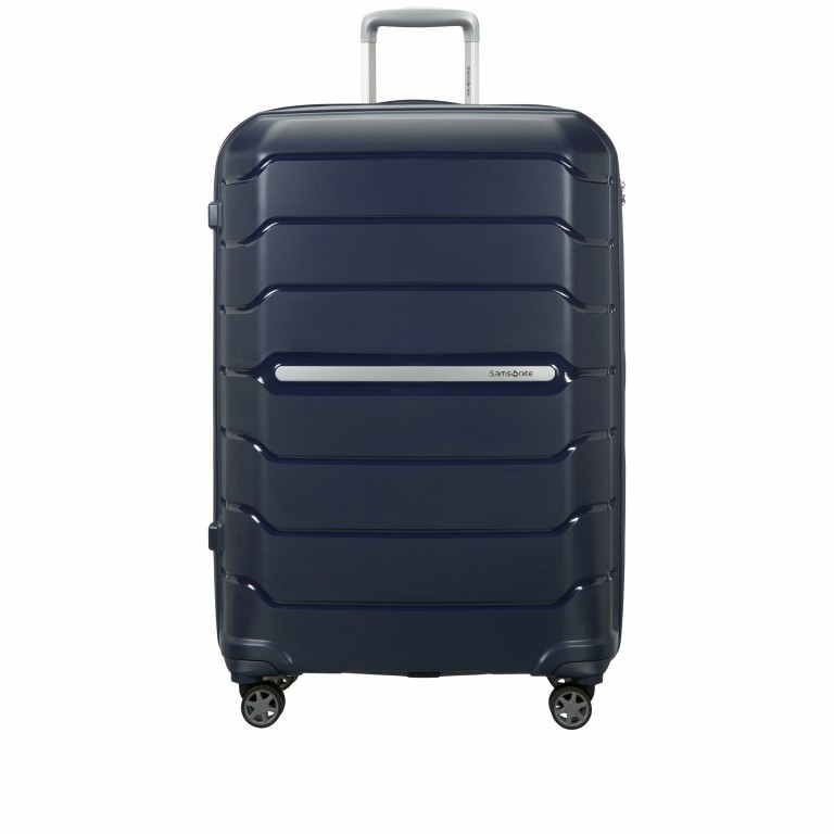 Koffer Flux Spinner 68 Navy Blue, Farbe: blau/petrol, Marke: Samsonite, EAN: 5414847773488, Abmessungen in cm: 30x47x68, Bild 2 von 8