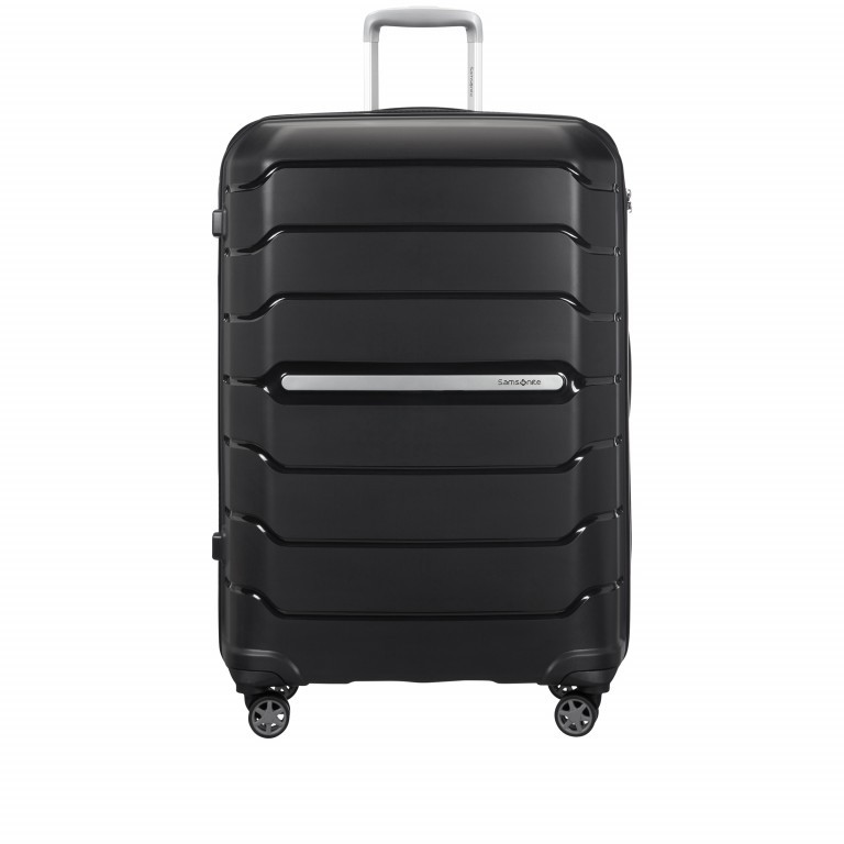 Koffer Flux Spinner 68 Black, Farbe: schwarz, Marke: Samsonite, EAN: 5414847773471, Abmessungen in cm: 30x47x68, Bild 2 von 8