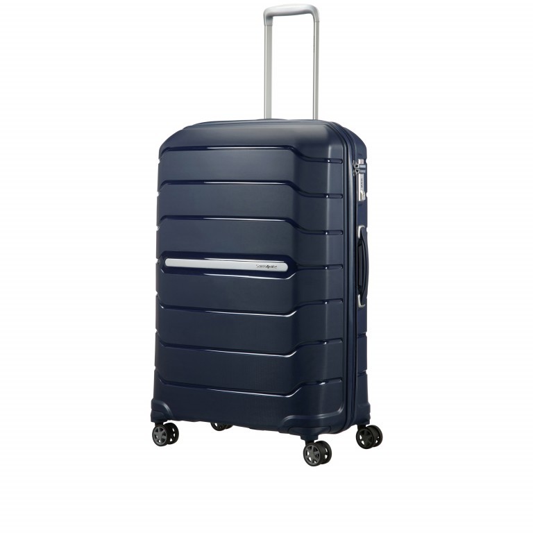 Koffer Flux Spinner 75 Navy Blue, Farbe: blau/petrol, Marke: Samsonite, EAN: 5414847773532, Abmessungen in cm: 52x75x35, Bild 5 von 8