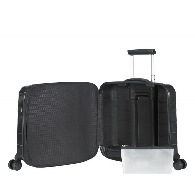 Pilotenkoffer Lite-Biz Spinner Rolling Tote USB mit Laptopfach 15,6 Zoll Black, Farbe: schwarz, Marke: Samsonite, EAN: 5414847966033, Abmessungen in cm: 44x43x23, Bild 6 von 8