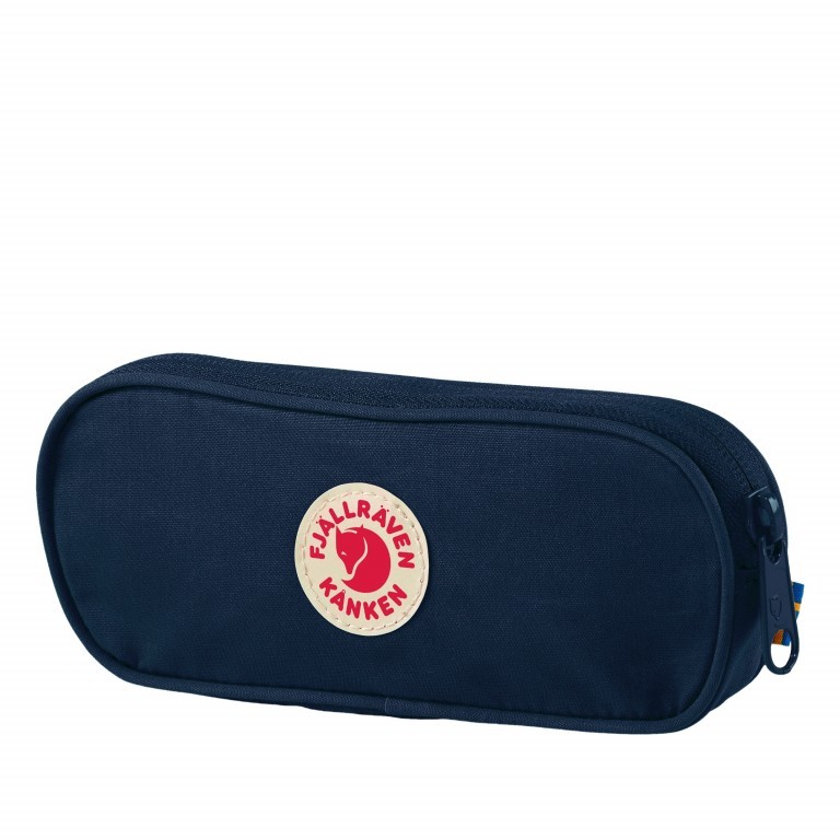 Schlampermäppchen Kånken Pen Case Navy, Farbe: blau/petrol, Marke: Fjällräven, EAN: 7323450464189, Abmessungen in cm: 19x7x2, Bild 1 von 1