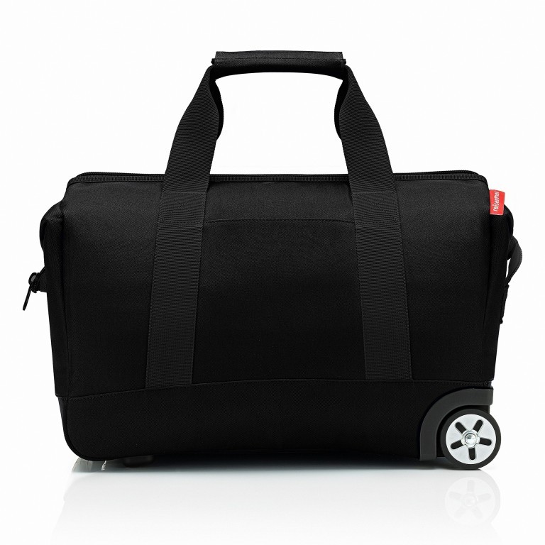 Rollenreisetasche Allrounder Trolley Black, Farbe: schwarz, Marke: Reisenthel, EAN: 4012013716072, Abmessungen in cm: 49x41x30, Bild 1 von 6
