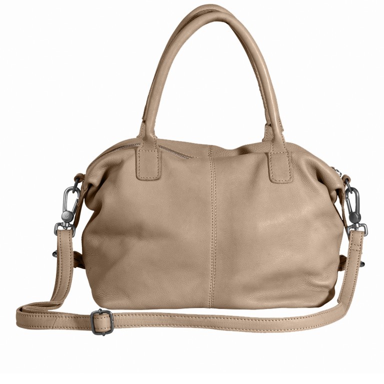 Handtasche LIFE-IS-SIMPLE Rock Grey, Farbe: taupe/khaki, Marke: Another Me, Abmessungen in cm: 28x28x14, Bild 1 von 8