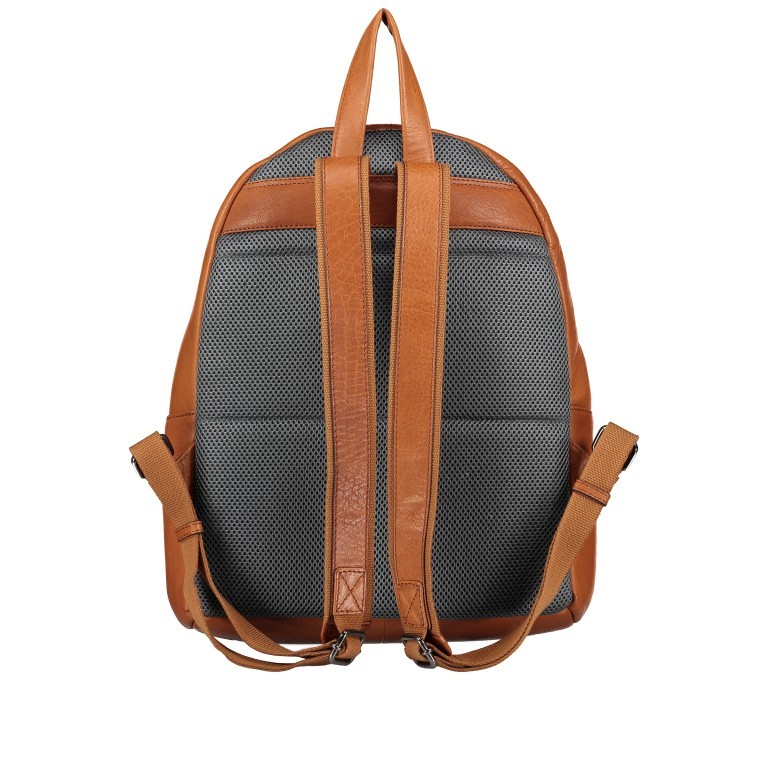 Rucksack Blackwall Backpack MVZ Cognac, Farbe: cognac, Marke: Strellson, EAN: 4053533807277, Abmessungen in cm: 30x40x14, Bild 3 von 7