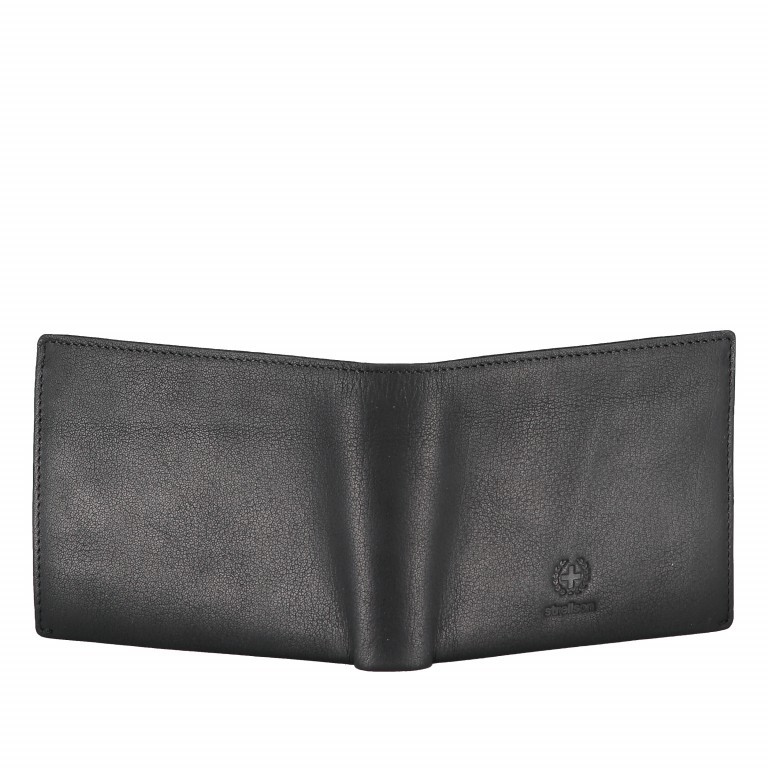 Geldbörse Blackwall Billfold H7 Black, Farbe: schwarz, Marke: Strellson, EAN: 4053533807307, Abmessungen in cm: 12x10x2, Bild 3 von 5