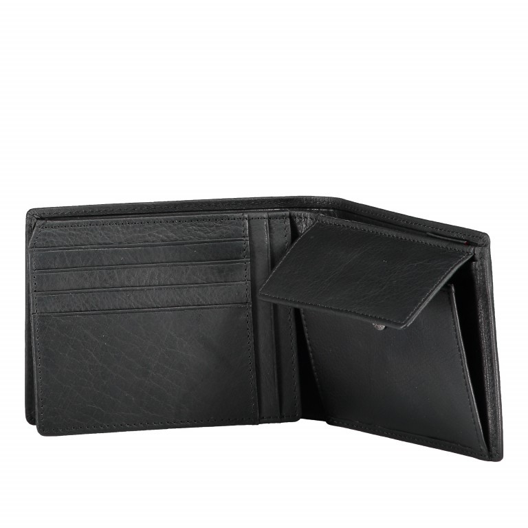 Geldbörse Blackwall Billfold H7 Black, Farbe: schwarz, Marke: Strellson, EAN: 4053533807307, Abmessungen in cm: 12x10x2, Bild 5 von 5