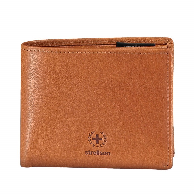 Geldbörse Blackwall Billfold H8 Cognac, Farbe: cognac, Marke: Strellson, EAN: 4053533807338, Abmessungen in cm: 11x8.5x2, Bild 1 von 5