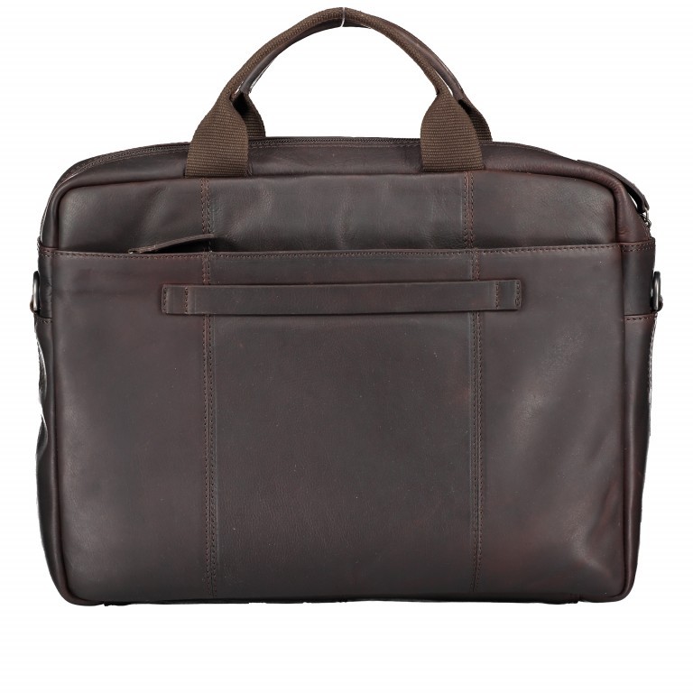 Aktentasche Camden Briefbag SHZ Dark Brown, Farbe: braun, Marke: Strellson, EAN: 4053533807536, Abmessungen in cm: 40x30x90, Bild 3 von 11