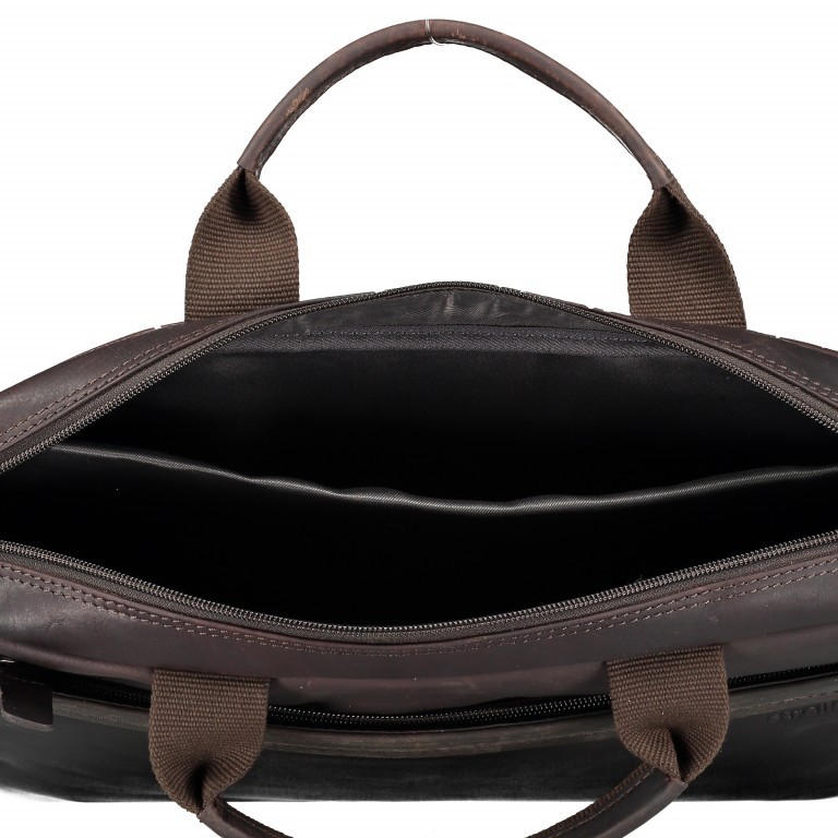 Aktentasche Camden Briefbag SHZ Dark Brown, Farbe: braun, Marke: Strellson, EAN: 4053533807536, Abmessungen in cm: 40x30x90, Bild 7 von 11