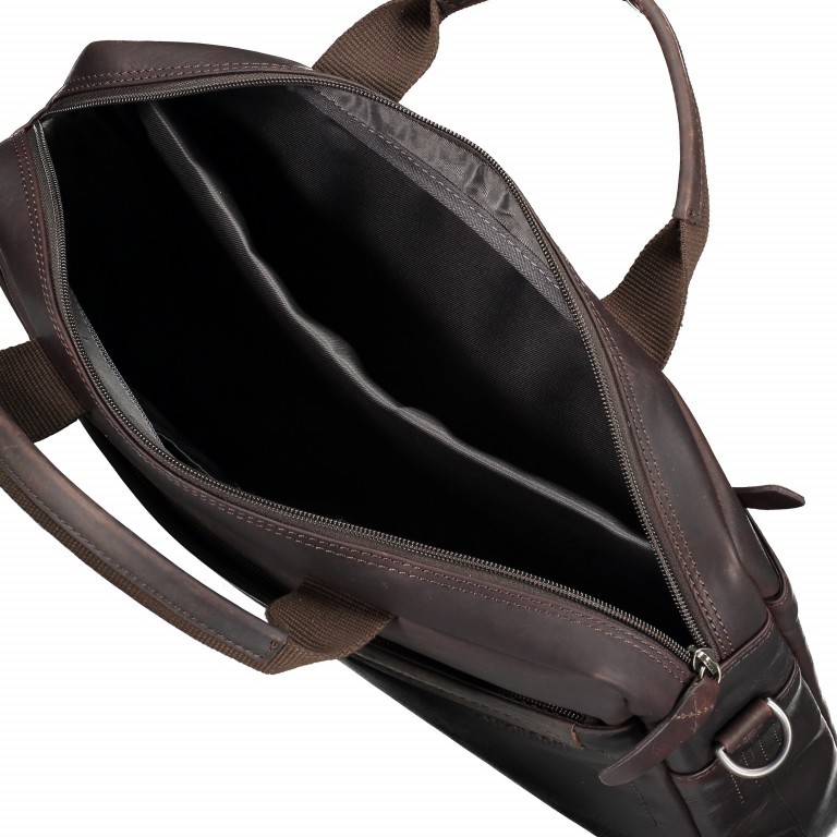 Aktentasche Camden Briefbag SHZ Dark Brown, Farbe: braun, Marke: Strellson, EAN: 4053533807536, Abmessungen in cm: 40x30x90, Bild 8 von 11