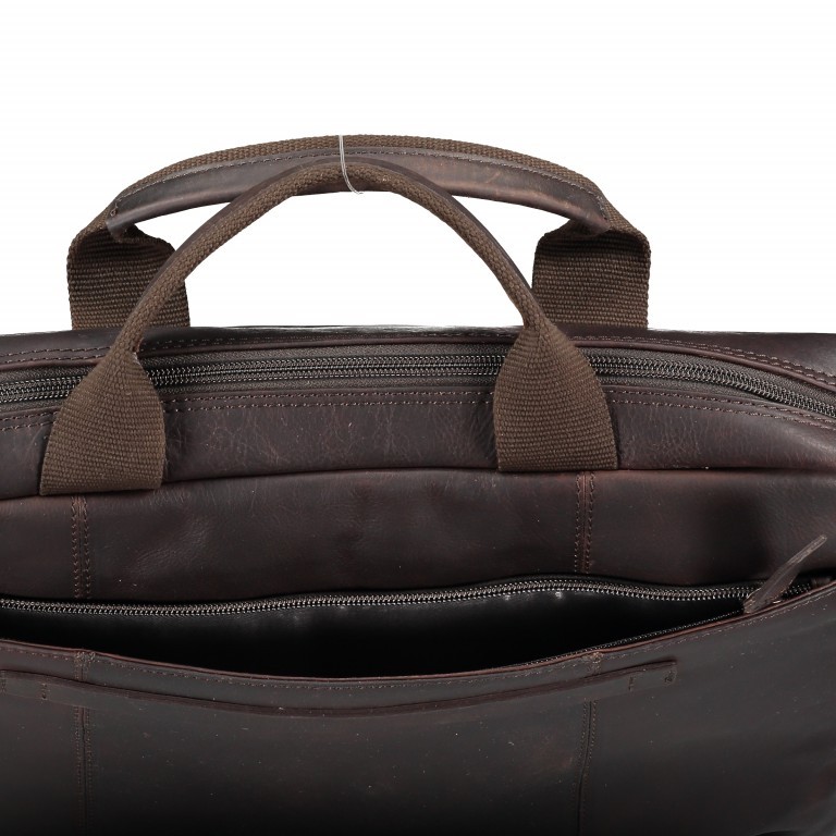 Aktentasche Camden Briefbag SHZ Dark Brown, Farbe: braun, Marke: Strellson, EAN: 4053533807536, Abmessungen in cm: 40x30x90, Bild 11 von 11