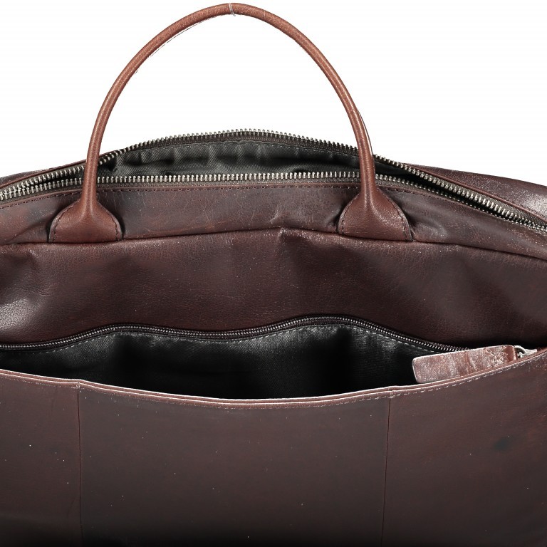 Aktentasche Coleman Briefbag SHZ Dark Brown, Farbe: braun, Marke: Strellson, EAN: 4053533807550, Abmessungen in cm: 39x28x7, Bild 9 von 12