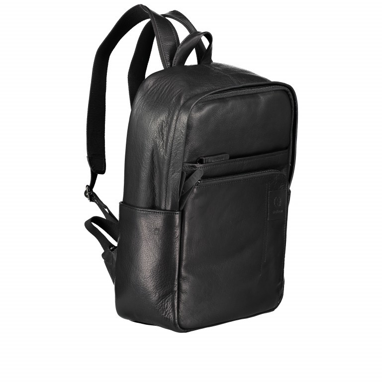 Rucksack Hyde Park Backpack SVZ Black, Farbe: schwarz, Marke: Strellson, EAN: 4053533807611, Abmessungen in cm: 28x40x12, Bild 2 von 9