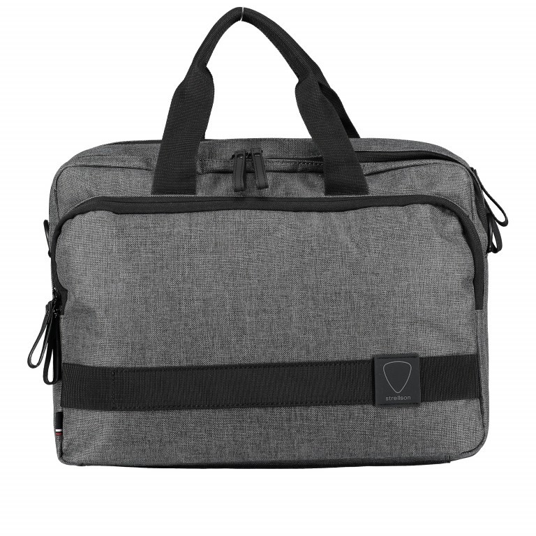 Aktentasche Northwood Briefbag MHZ Dark Grey, Farbe: anthrazit, Marke: Strellson, EAN: 4053533807918, Abmessungen in cm: 37x28x12, Bild 1 von 11