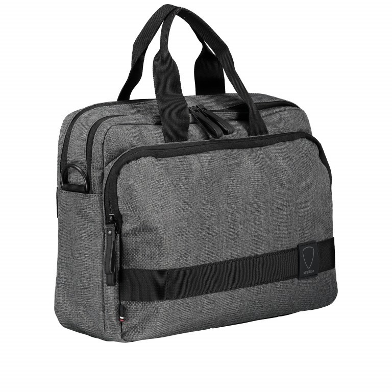 Aktentasche Northwood Briefbag MHZ Dark Grey, Farbe: anthrazit, Marke: Strellson, EAN: 4053533807918, Abmessungen in cm: 37x28x12, Bild 2 von 11