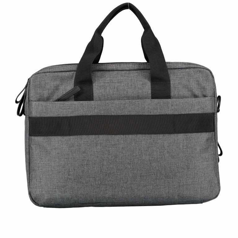 Aktentasche Northwood Briefbag MHZ Dark Grey, Farbe: anthrazit, Marke: Strellson, EAN: 4053533807918, Abmessungen in cm: 37x28x12, Bild 3 von 11