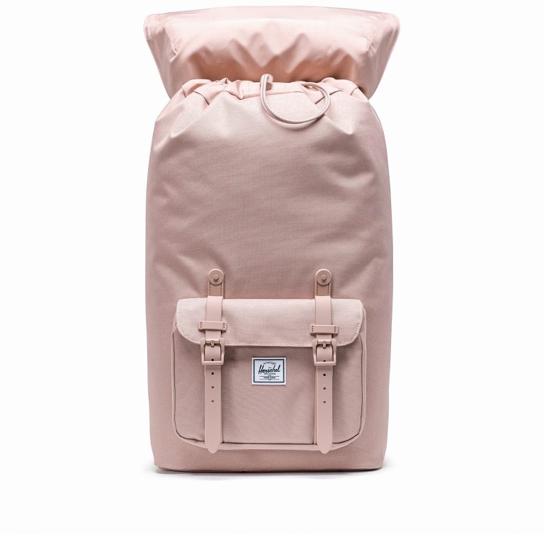 Rucksack Little America Rubber Straps Volumen 23 Liter Ash Rose, Farbe: rosa/pink, Marke: Herschel, EAN: 0828432314492, Abmessungen in cm: 28x50x17, Bild 5 von 5