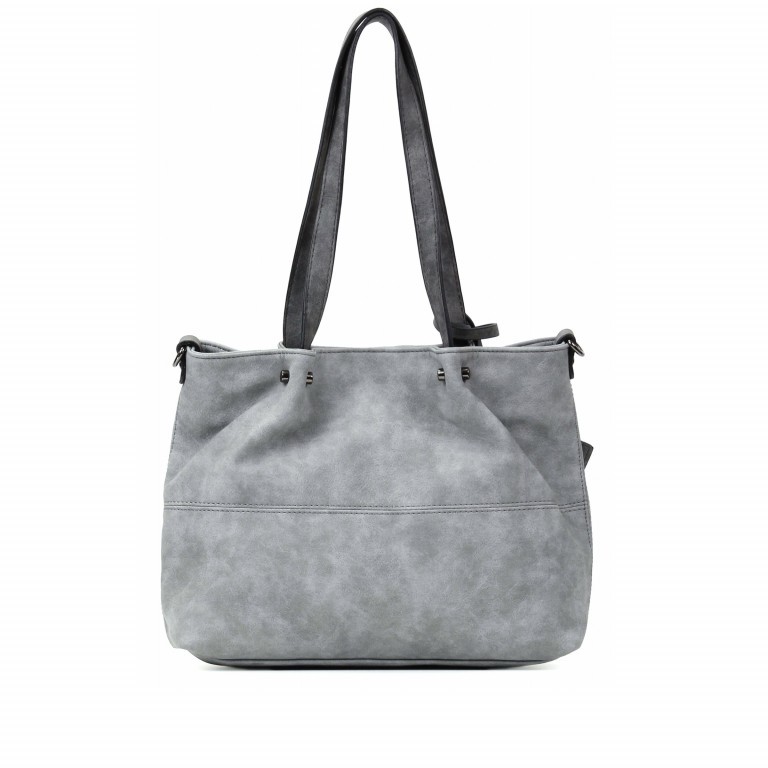 Shopper Surprise Grey Dark Grey, Farbe: grau, Marke: Emily & Noah, EAN: 4049391150471, Abmessungen in cm: 35x26x7.5, Bild 3 von 12