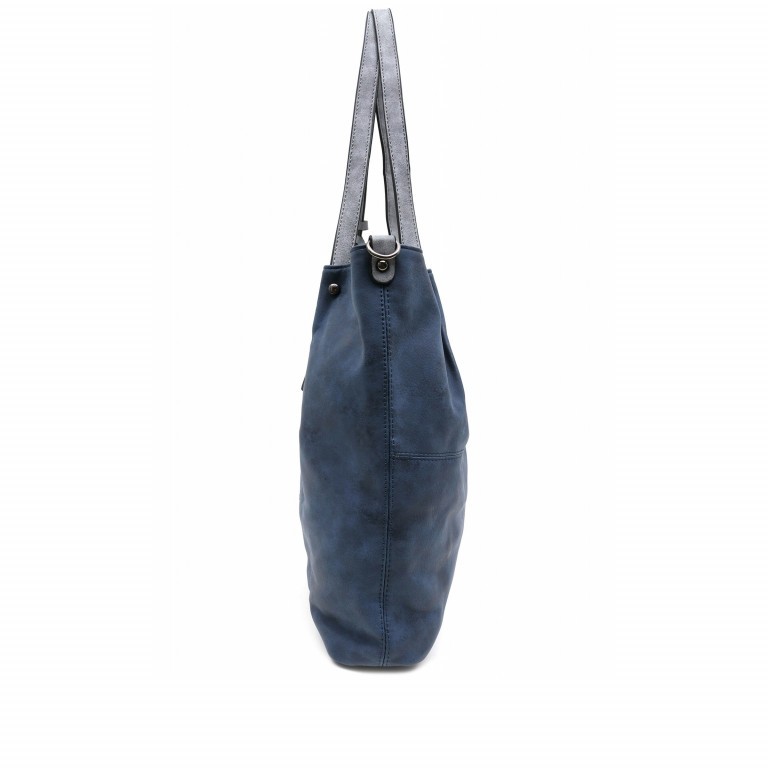 Shopper Surprise Blue Grey, Farbe: blau/petrol, Marke: Emily & Noah, EAN: 4049391113988, Abmessungen in cm: 35x33x8.5, Bild 2 von 12