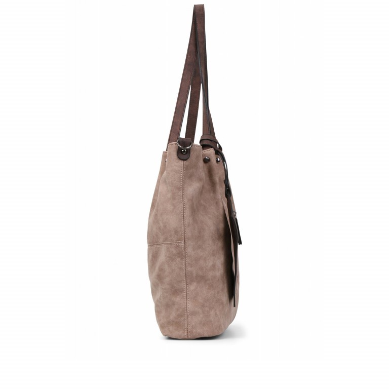Shopper Surprise Taupe Brown, Farbe: taupe/khaki, Marke: Emily & Noah, EAN: 4049391120528, Abmessungen in cm: 35x33x8.5, Bild 2 von 12
