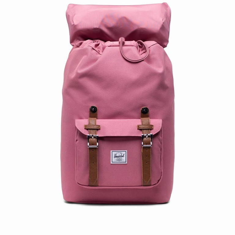 Rucksack Little America Medium Volumen 14 Liter Heather Rose, Farbe: rosa/pink, Marke: Herschel, EAN: 0828432372829, Abmessungen in cm: 28x43x12, Bild 4 von 6