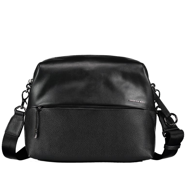 Umhängetasche Athena P10UPT07 Black, Farbe: schwarz, Marke: Mandarina Duck, EAN: 8032803694638, Abmessungen in cm: 28x24x11, Bild 1 von 6