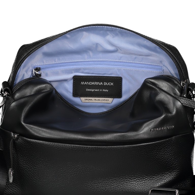 Umhängetasche Athena P10UPT07 Black, Farbe: schwarz, Marke: Mandarina Duck, EAN: 8032803694638, Abmessungen in cm: 28x24x11, Bild 6 von 6