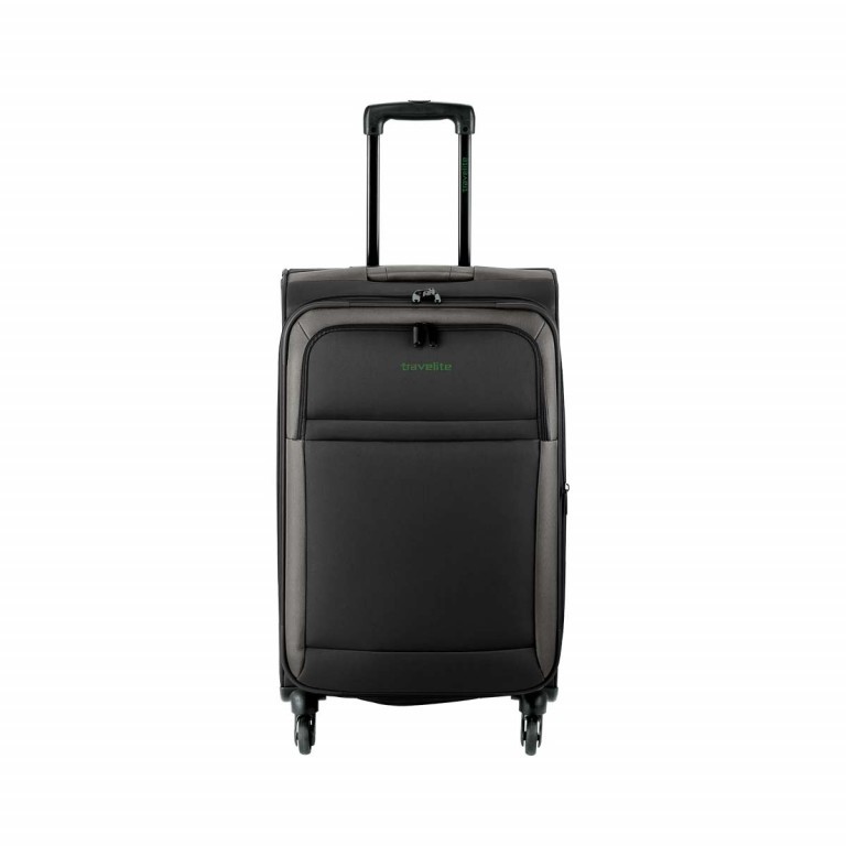 Koffer Garda 66 cm Grau Schwarz, Farbe: grau, Marke: Travelite, Bild 1 von 5