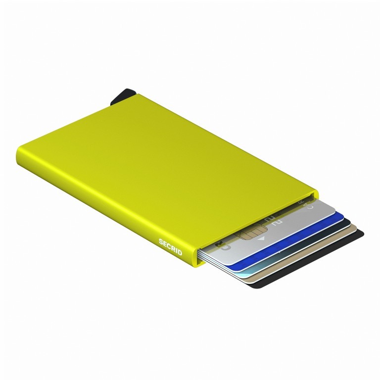 Kartenetui Cardprotector Lime, Farbe: grün/oliv, Marke: Secrid, EAN: 8718215287148, Abmessungen in cm: 6.3x10.2x0.8, Bild 1 von 3