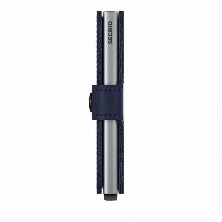 Geldbörse Miniwallet Original mit RFID-Schutz Navy, Farbe: blau/petrol, Marke: Secrid, EAN: 8718215287421, Abmessungen in cm: 6.8x10.2x2.1, Bild 2 von 5