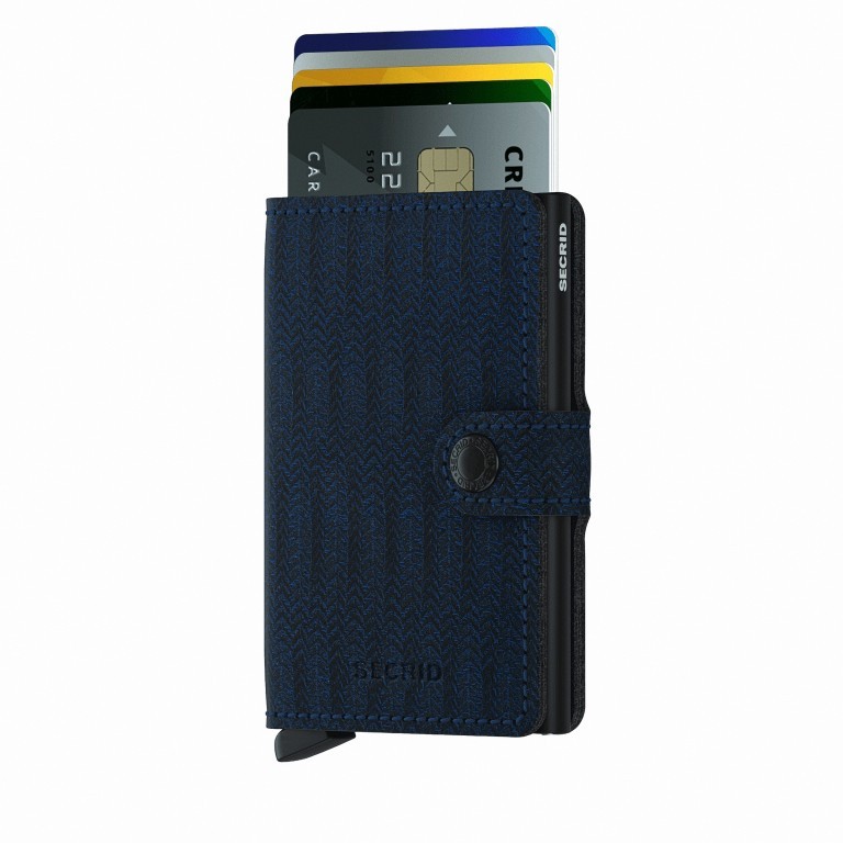Geldbörse Miniwallet Dash Navy, Farbe: blau/petrol, Marke: Secrid, EAN: 8718215287612, Abmessungen in cm: 6.8x10.2x2.1, Bild 5 von 5
