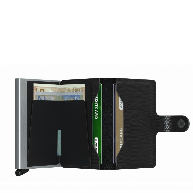 Geldbörse Miniwallet Rango Black, Farbe: schwarz, Marke: Secrid, EAN: 8718215287193, Abmessungen in cm: 6.8x10.2x2.1, Bild 3 von 4