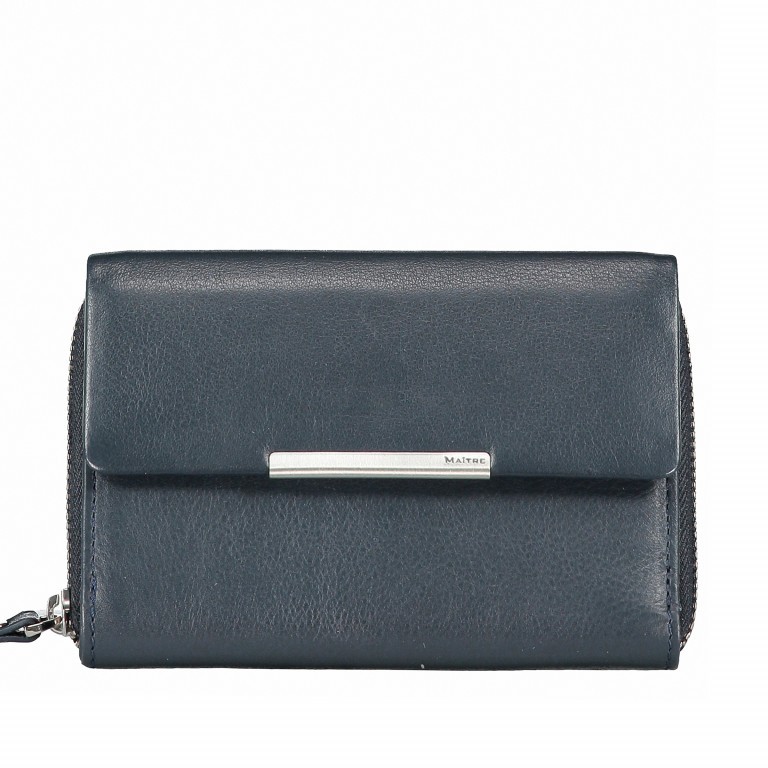 Geldbörse Belg Dagrete Blau, Farbe: blau/petrol, Marke: Maitre, EAN: 4053533758449, Abmessungen in cm: 13.5x9x2, Bild 1 von 3
