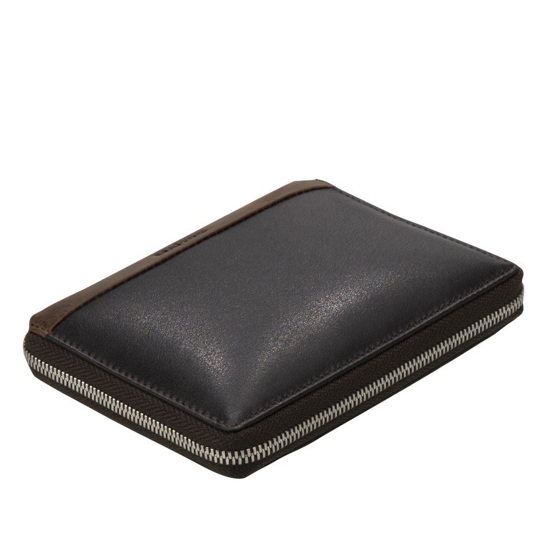 Geldbörse Bundenbach Darlinde mit RFID-Schutz Schwarz Braun, Farbe: braun, Marke: Maitre, EAN: 4053533591497, Abmessungen in cm: 10.5x13x2, Bild 2 von 5