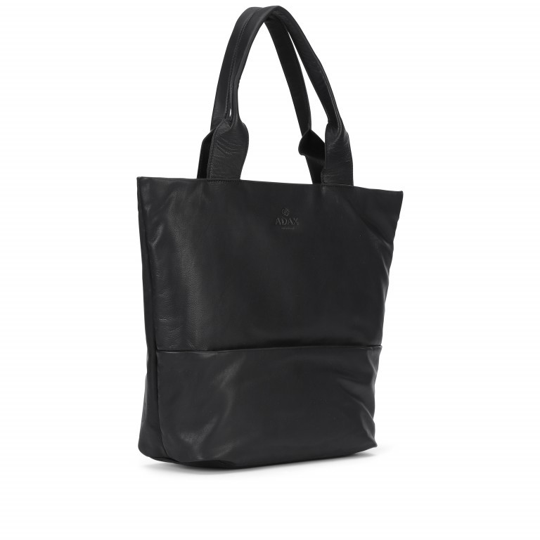 Shopper Amalfi Lucia Black, Farbe: schwarz, Marke: Adax, EAN: 5705483227535, Bild 2 von 4