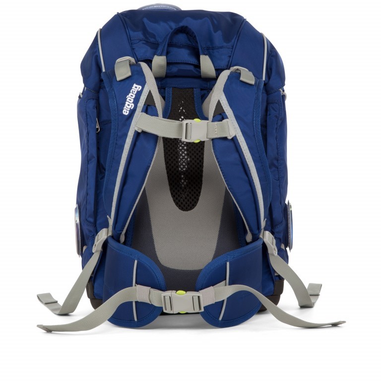 Schulranzen Pack Set 6-teilig BlaulichtBär, Farbe: blau/petrol, Marke: Ergobag, EAN: 4057081076994, Abmessungen in cm: 25x35x22, Bild 5 von 7